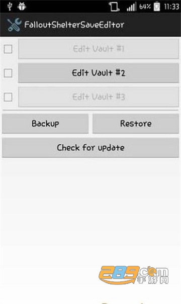 辐射避难所存档编辑器汉化版(FalloutShelterSaveEditor)v1.4.2最新版