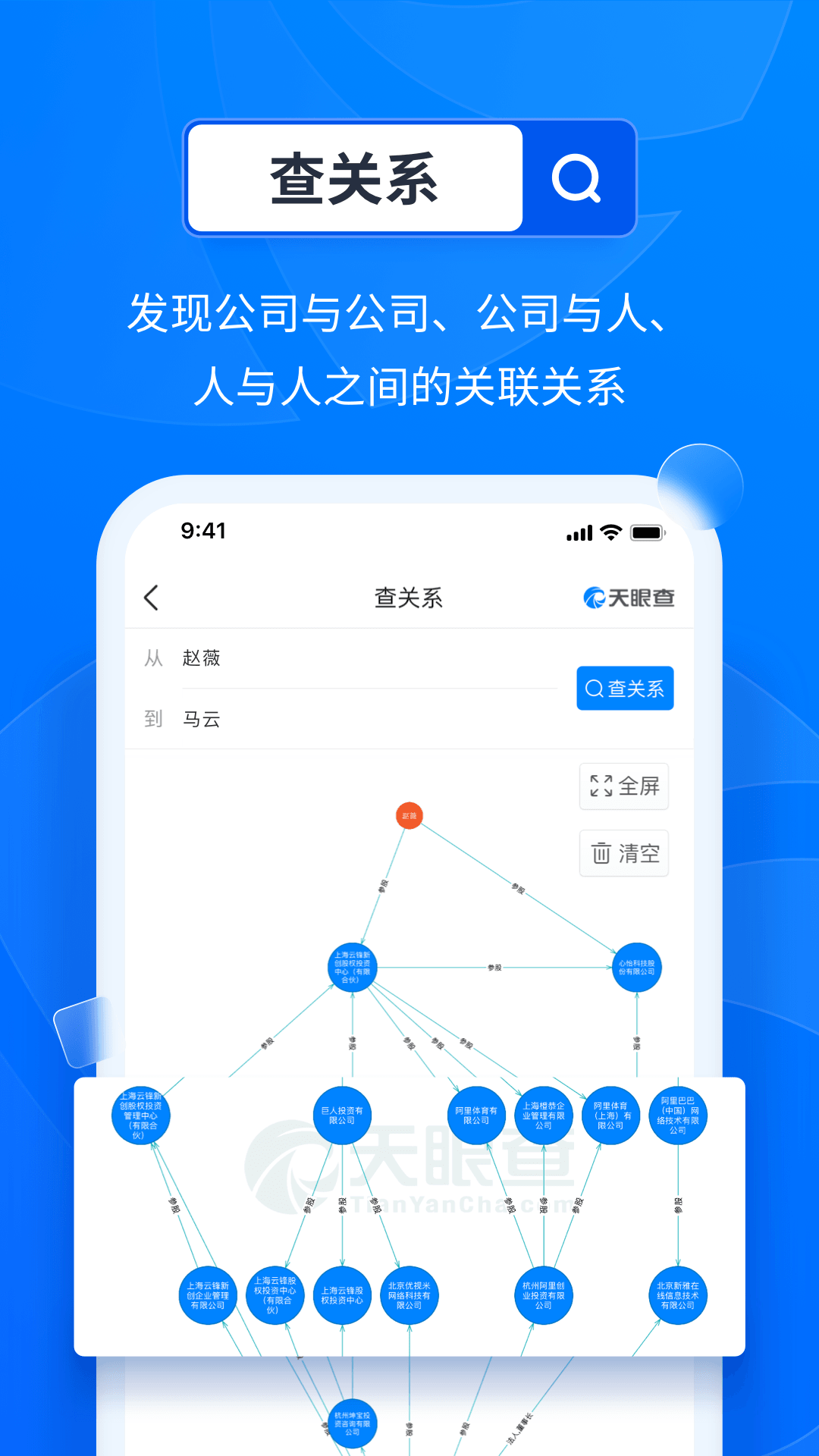 天眼查询个人 企业查询