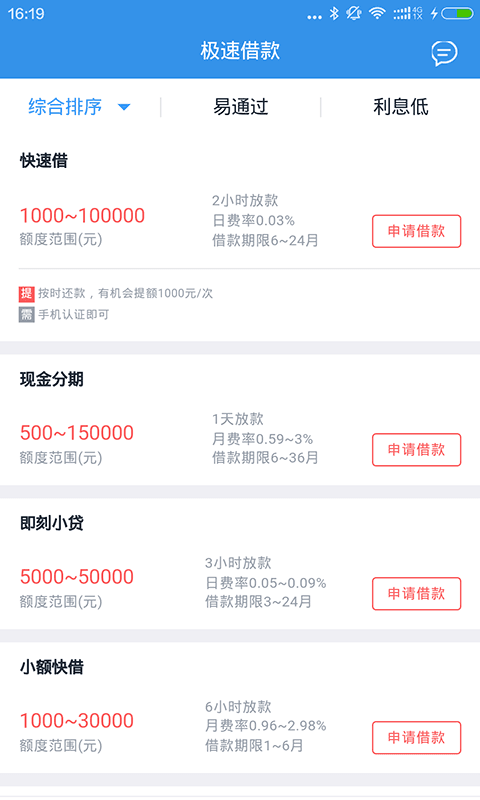 随手花贷款