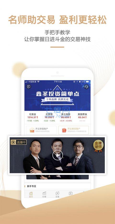 鑫圣贵金属平台