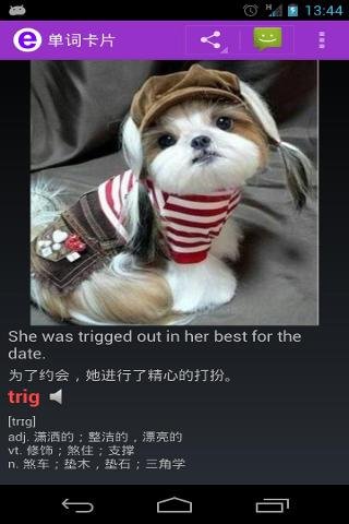 单词卡片