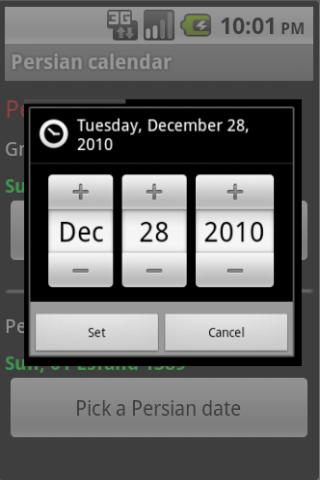 Persian Calendar Lite