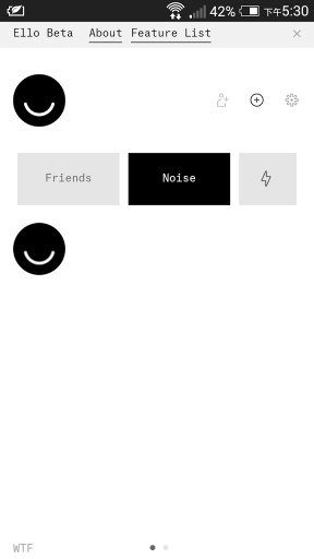 Webapp for Ello