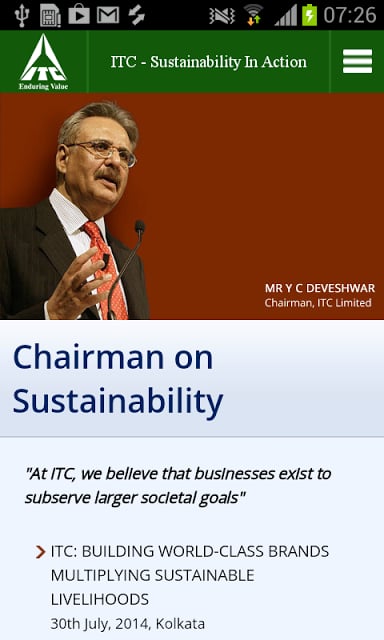 Sustainability