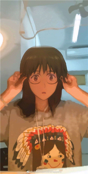 snapchat动漫滤镜