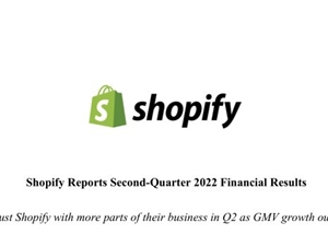 Shopify今年第二季度营收13亿美元 净亏损12亿美元