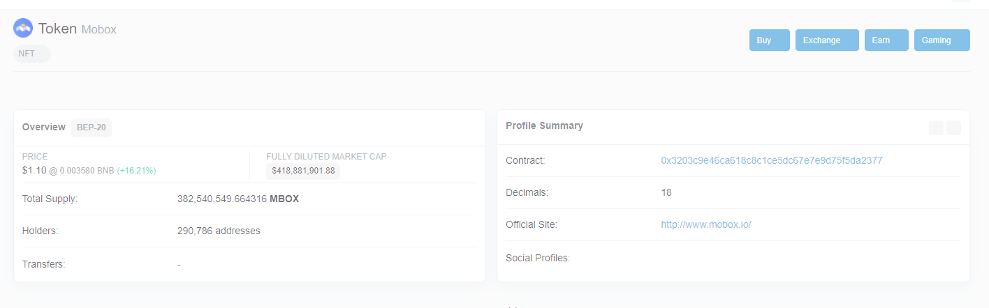 MBOX（MOBOX）是什么币？4