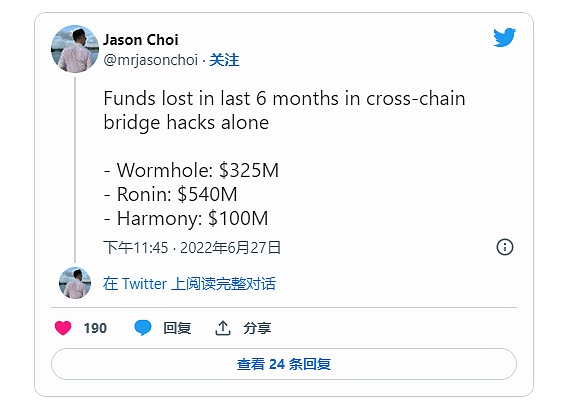 跨链桥黑客攻击是2022年加密用户最头疼的问题3