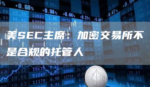 美SEC主席：加密交易所不是合规的托管人1