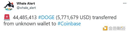 数据：44,485,413枚DOGE从未知钱包转移到Coinbase-第1张图片-欧意下载
