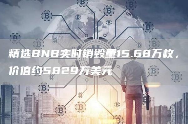 精选BNB实时销毁量15.68万枚,价值约5829万美元1