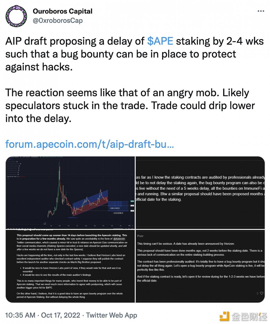 ApeCoin计划将APE质押功能延迟2-4周推出-第1张图片-欧意下载