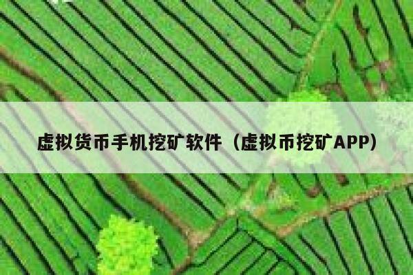 虚拟货币手机挖矿软件(虚拟币挖矿APP)-第1张图片-欧意下载 虚拟货币手机挖矿软件(虚拟币挖矿APP)-第1张图片-欧意下载
