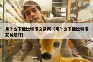 用什么下载比特币交易所（用什么下载比特币交易所好）