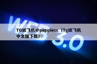 TG纸飞机@papplbcc（Tg纸飞机中文版下载）
