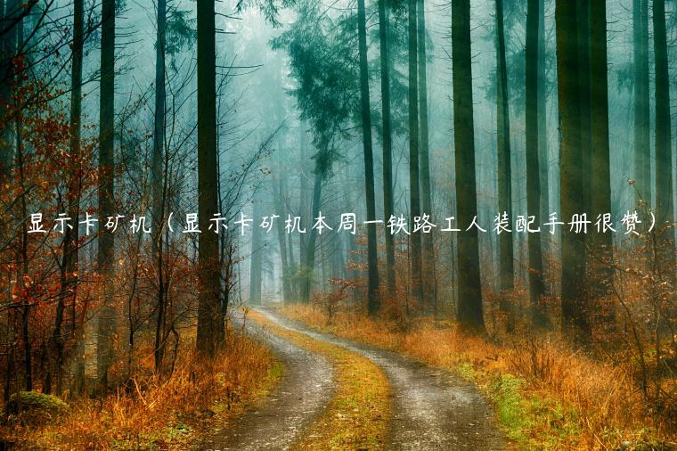 显示卡矿机(显示卡矿机本周一铁路工人装配手册很赞)-第1张图片-欧意下载 显示卡矿机(显示卡矿机本周一铁路工人装配手册很赞)-第1张图片-欧意下载