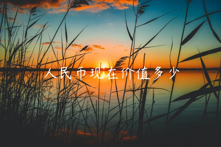 人民币现在价值多少-第1张图片-欧意下载 人民币现在价值多少-第1张图片-欧意下载