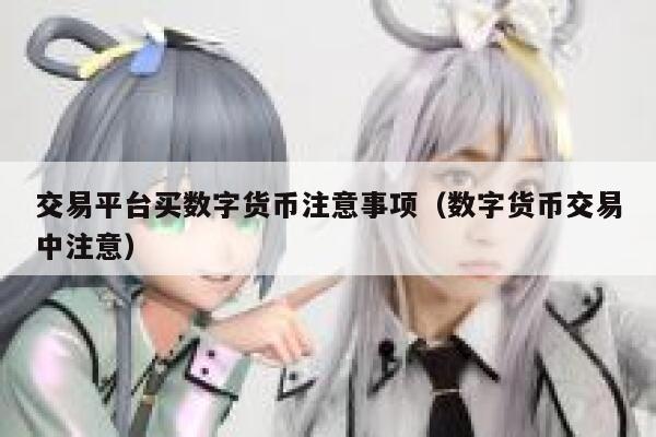 交易平台买数字货币注意事项（数字货币交易中注意）-第1张图片-欧意下载