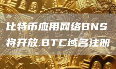 比特币应用网络BNS将开放.BTC域名注册-第1张图片-欧意下载