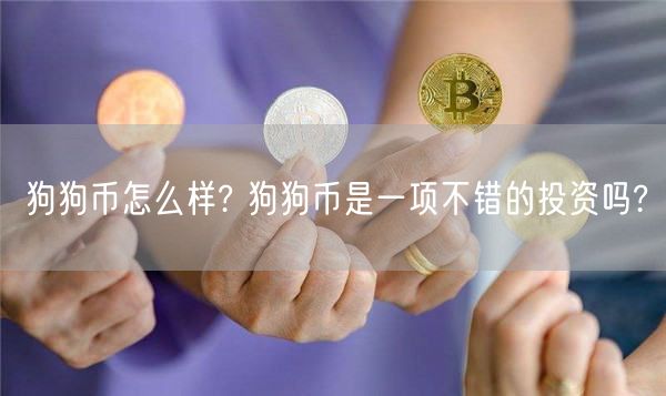 狗狗币怎么样? 狗狗币是一项不错的投资吗?-第1张图片-欧意下载 狗狗币怎么样? 狗狗币是一项不错的投资吗?-第1张图片-欧意下载
