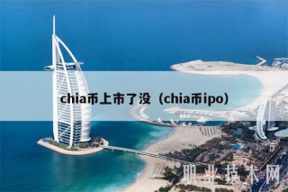 chia币上市了没（chia币ipo