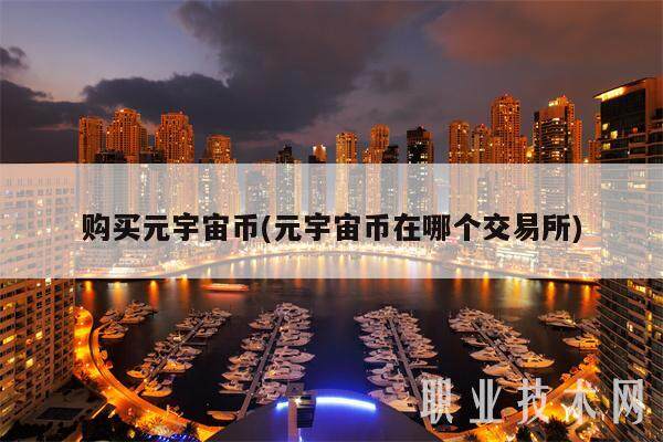 购买元宇宙币(元宇宙币在哪个交易所)-第1张图片-欧意易下载