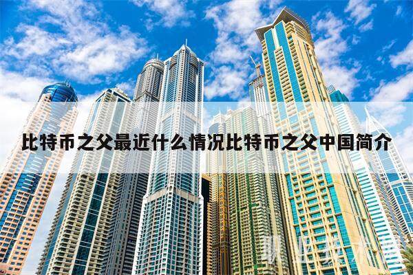 比特币之父最近什么情况比特币之父中国简介-第1张图片-欧意易下载