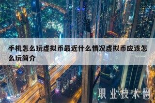 手机怎么玩虚拟币最近什么情况虚拟币应该怎么玩简介