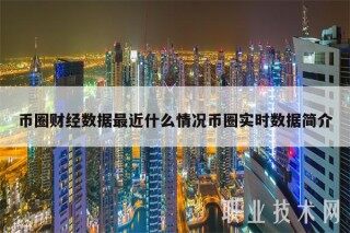币圈财经数据最近什么情况币圈实时数据简介