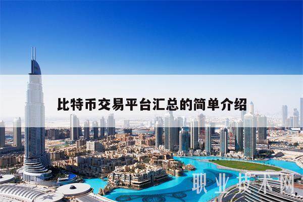比特币交易平台汇总的简单介绍-第1张图片-欧意易下载