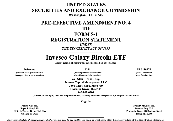 富达等机构加入比特币ETF修订大潮-第2张图片-欧意易下载